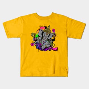 Ganesha Graffiti Kids T-Shirt